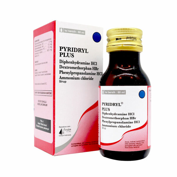 Pyridryl-Plus Syrup 60 Ml